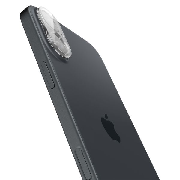 Spigen GLAStR EZ Fit Optik Kameraschutz 2er-Pack für Apple iPhone 16 / 16 Plus - Crystal Clear