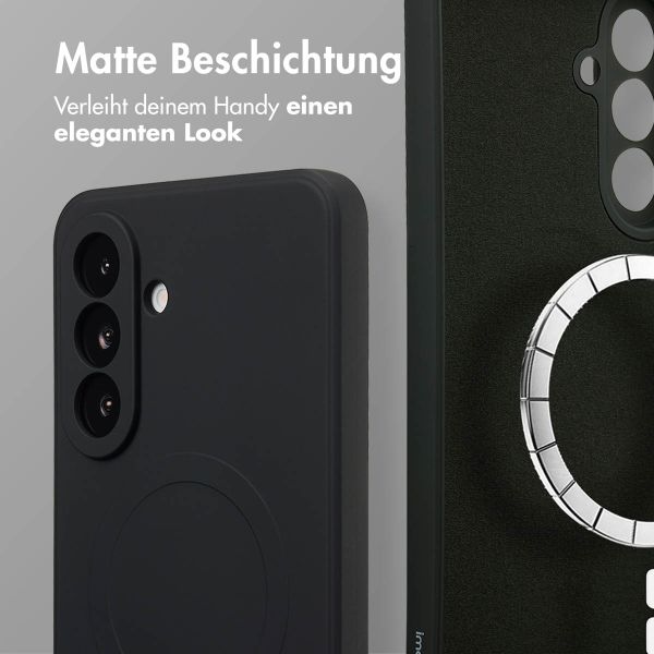 imoshion Color Back Cover mit MagSafe Samsung Galaxy A56 - Schwarz