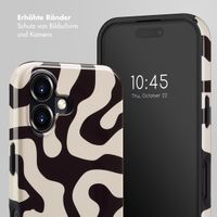 Selencia Vivid Rückabdeckung mit MagSafe iPhone 16 - Art Wave Black