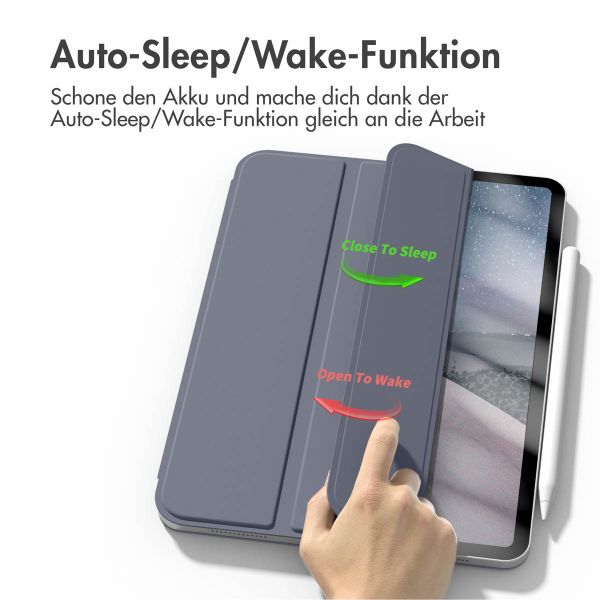 imoshion Magnetic Klapphülle Apple iPad Pro 12.9 (2022) / Pro 12.9 (2021) / Pro 12.9 (2020) - Lavender