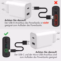 imoshion Powerbank - 20.000 mAh - Schnelles Aufladen und Power Delivery - Blau