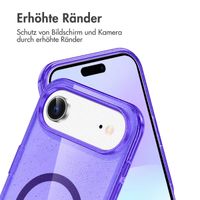 imoshion Sparkle Back Cover mit MagSafe Apple iPhone Air - Violett