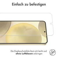 imoshion Bildschirmschutzfolie Gehärtetes Glas für das Samsung Galaxy S25 Plus