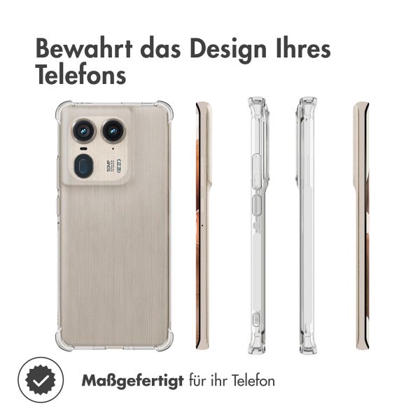 imoshion Shockproof Case Motorola Edge 50 Ultra - Transparent