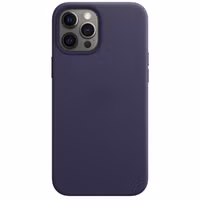 Apple Leder-Case MagSafe für Apple iPhone 12 Pro Max - Deep Violet