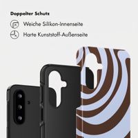 Selencia Vivid Back Cover Samsung Galaxy A17 (5G) / (4G) - Dream Swirl Chocolate