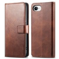 imoshion Luxuriöse Klapphülle Apple iPhone 17e / 16e - Dunkelbraun