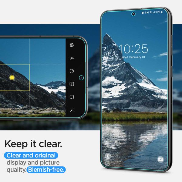 Spigen Neo Flex Case Friendly Screenprotektor für das Samsung Galaxy S23