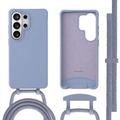 imoshion Color Backcover mit abnehmbarem Handykette und MagSafe Samsung Galaxy S26 Ultra - Ash Blue
