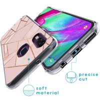 imoshion Design Hülle für das Samsung Galaxy A40 - Pink Graphic