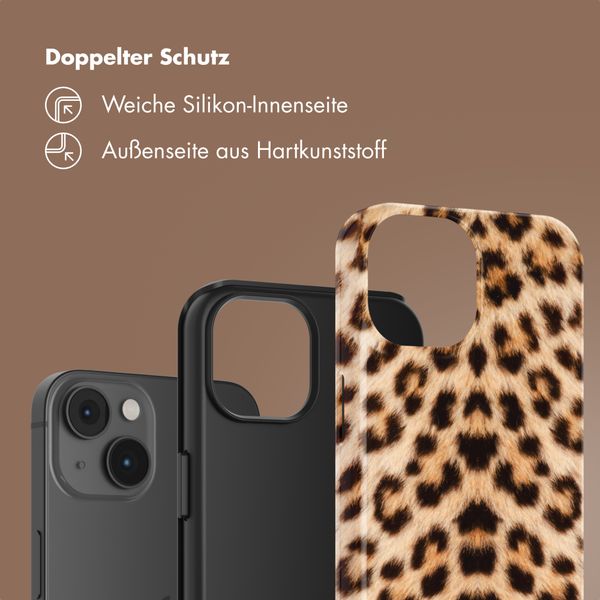 Selencia Vivid Back Cover Apple iPhone 14 - Wild Leo