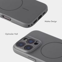 Accezz Grip Backcover mit MagSafe Apple iPhone 16 Pro - Grau