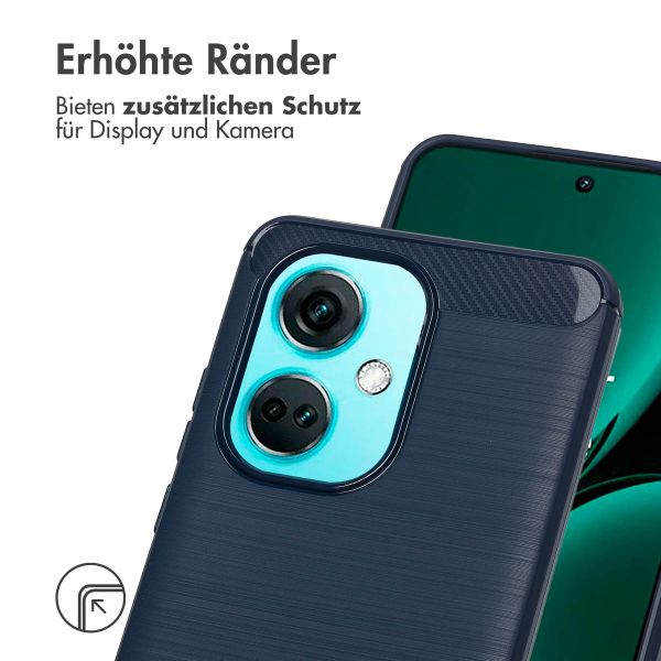 imoshion Brushed Back Cover OnePlus Nord CE 3 - Dunkelblau