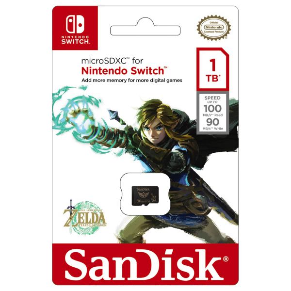 SanDisk microSD für das Nintendo Switch - 1TB - Zelda