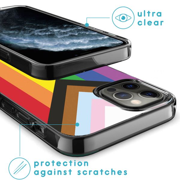 imoshion Design Hülle für das iPhone 12 (Pro) - Rainbow flag