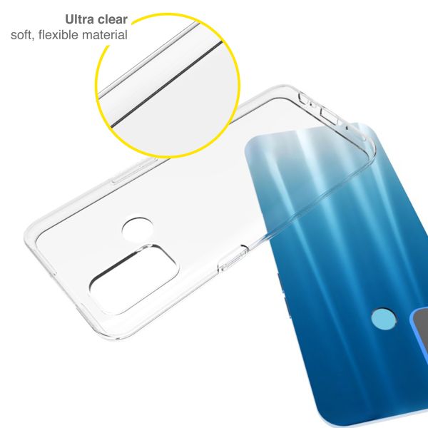 Accezz Clear TPU Backcover Oppo A53 / Oppo A53s - Transparent