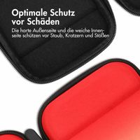 imoshion ﻿Schale für Nintendo Switch – Hülle für Nintendo Switch / Switch OLED – Blau / Rot