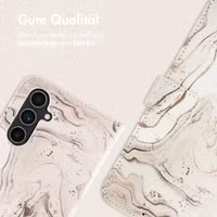 imoshion Design Klapphülle Samsung Galaxy A54 (5G) - Sandy Marble