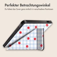 imoshion Design Klappbare Klapphülle Kobo Libra Colour - Cherry Check