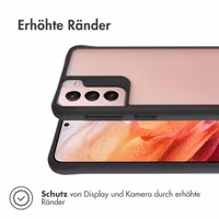 imoshion Rugged Hybrid Case Samsung Galaxy S21 - Schwarz