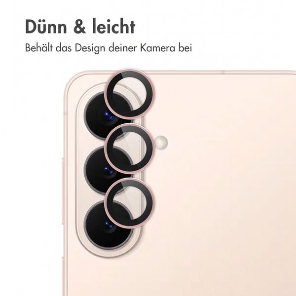imoshion 2er-Pack Objektivschutz für Kamera für das Samsung Galaxy S26 / S26 Plus - Pink Gold