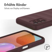 imoshion EasyGrip Back Cover für das Samsung Galaxy A32 (5G) - Aubergine