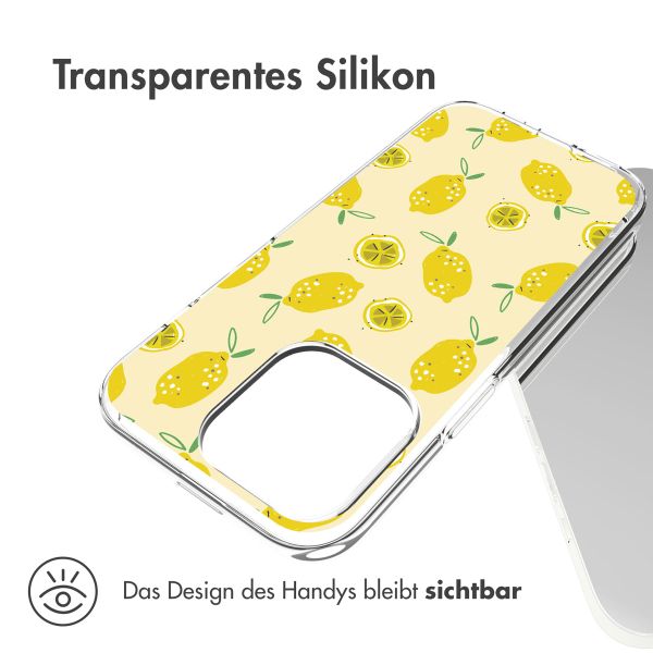 imoshion Design Hülle iPhone 14 Pro - Lemons