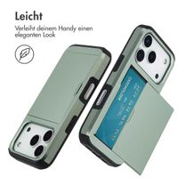 imoshion Backcover mit Kartenfach Apple iPhone 17 Pro - Grün