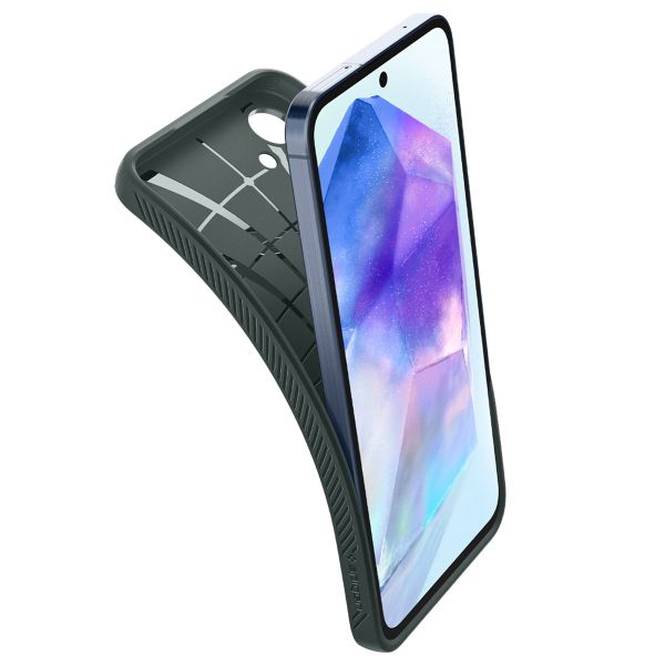 Spigen Liquid Air™ Case für das Samsung Galaxy A55 - Abyss Green