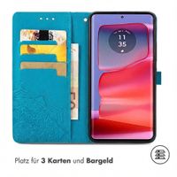 imoshion Mandala Klapphülle Motorola Edge 50 Pro - Türkis