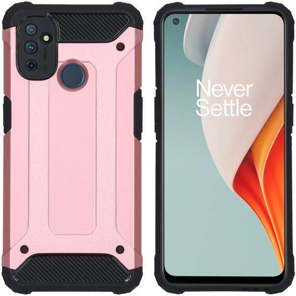 imoshion Rugged Xtreme Case OnePlus Nord N100 - Roségold