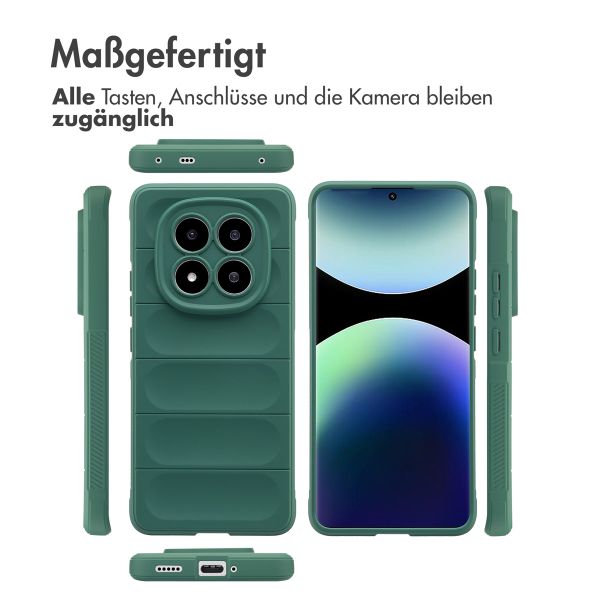 imoshion EasyGrip Backcover Xiaomi Redmi Note 14 Pro Plus (5G) - Dunkelgrün