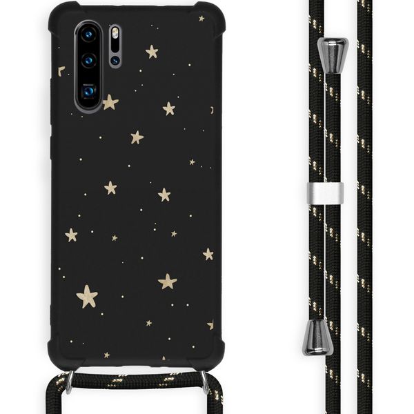 imoshion Design Hülle mit Band für das Huawei P30 Pro - Stars Gold