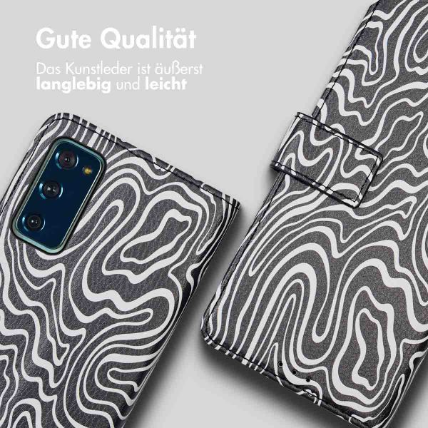 imoshion Design Klapphülle Samsung Galaxy S20 FE - Black And White