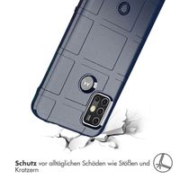 imoshion Rugged Shield Backcover für das Motorola Moto G30 / G20 / G10 (Power) - Dunkelblau