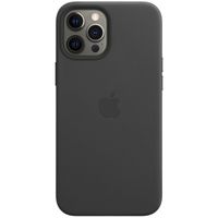 Apple Leder-Case MagSafe für das iPhone 12 Pro Max - Black