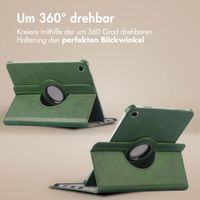 imoshion 360° drehbare Klapphülle Samsung Galaxy Tab A11 Plus / A9 Plus - Grün