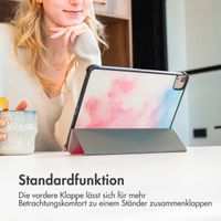 imoshion Design Trifold Klaphülle Apple iPad 6 (2018) 9.7 Zoll / iPad 5 (2017) 9.7 Zoll / Air 2 (2014)/Air 1 (2013) - Sky