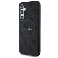 Guess Classic 4G Logo Backcover MagSafe Samsung Galaxy S25 - Schwarz
