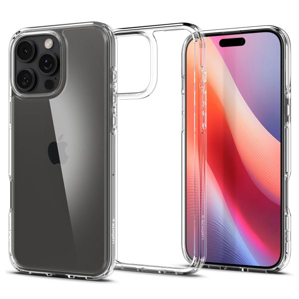 Spigen Ultra Hybrid™ Case für das iPhone 16 Pro - Crystal Clear