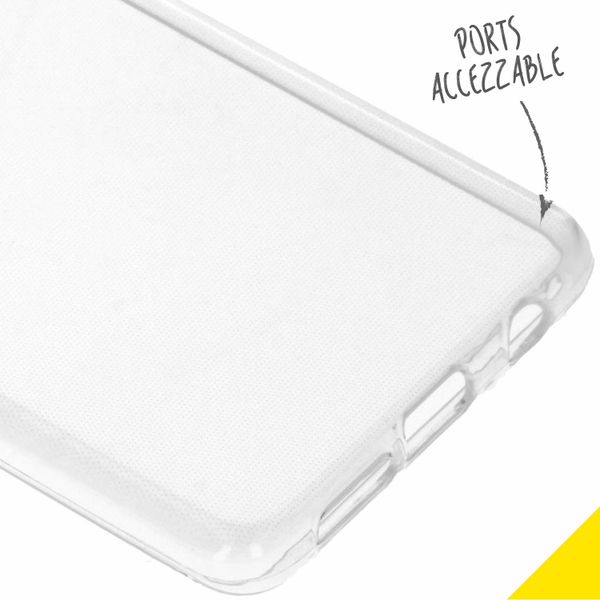 Accezz TPU Clear Cover Transparent für das Samsung Galaxy S10