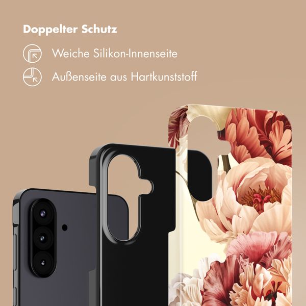 Selencia Vivid Back Cover Samsung Galaxy A57 (5G) - Vintage Peony