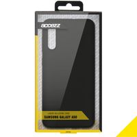 Accezz Liquid Silikoncase Schwarz für das Samsung Galaxy A50 / A30s