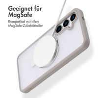 Accezz Ring Stand Backcover mit MagSafe Samsung Galaxy S24 Plus - Grau