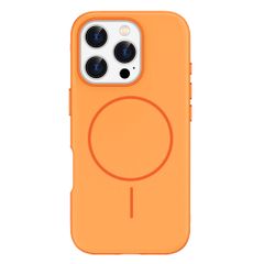 imoshion Color Backcover mit Thin MagSafe Ring Apple iPhone 16 Pro - Orange