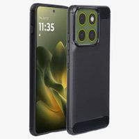 imoshion Brushed Back Cover Motorola Edge 70 - Schwarz