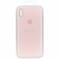 Apple Silikoncase Rosa für das iPhone Xs Max