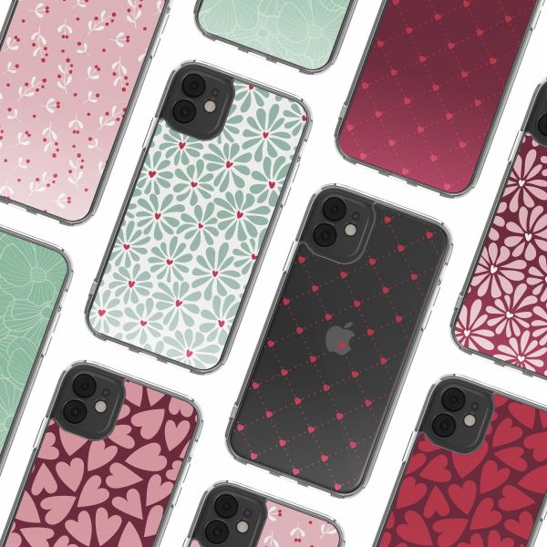 imoshion Design Hülle Apple iPhone 11 - Bloom Love Sage Green