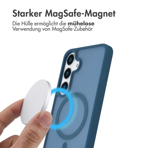 imoshion Color Guard Back Cover mit MagSafe für das Samsung Galaxy S25 Plus - Dunkelblau