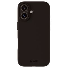 Holdit Silicone Case Apple iPhone 16 Plus - Schwarz